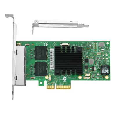 Intel I350AM4 chipset based I350-T4 PCI Express x4 4 ports gigabit server ethernet network cards for VMware