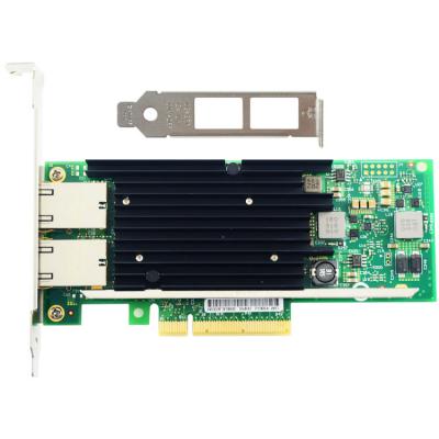 Intel X540 T2 10GbE dual port RJ45 PCIe x8 Converged Copper Network Adapter