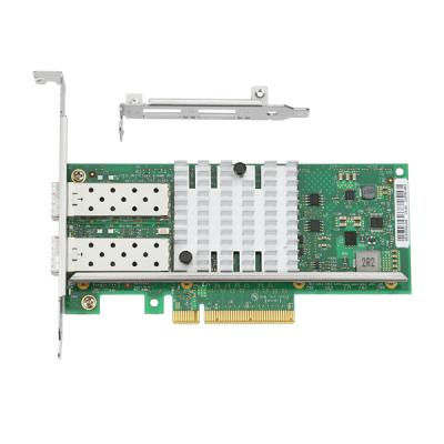 Intel 82599 X520 DA2 10G dual port E10G42BTDABLK 2x SFP fiber optical network card adapter for server