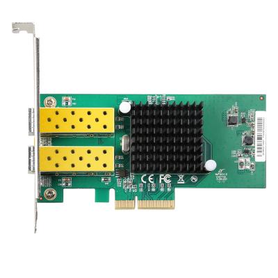 10/100/1000Mbps Intel 82576 2x SFP PCIe optical network card