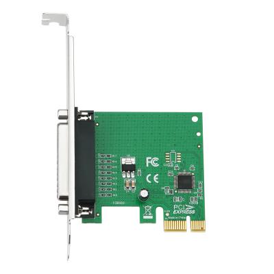 1 Port PCI Express DB25 Parallel Adapter Card For Printer