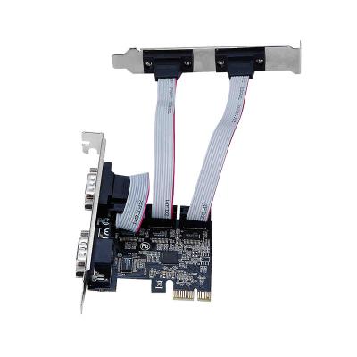 Asix AX99100 Controller 4 Port PCIe RS232 Serial Card