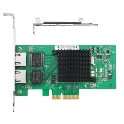 OEM 10/100/1000Mbps Intel I350-T2 PCI Express 4x 2 Ports Ethernet Cards