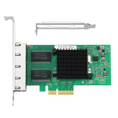 Intel I350AM4 Chip 10/100/1000mbps Gigabit Quad-Port Network Card PCI Express Ethernet Server Adapter I350T4